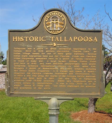 Historic Tallapoosa - Georgia Historical Society