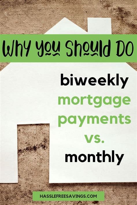 Why You Should Consider Making Biweekly Mortgage Payments Vs Monthly