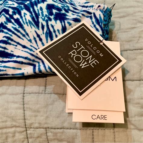 Volcom Swim Nwt Volcom Stone Row Tie Dye Pattern Bikini Top Poshmark