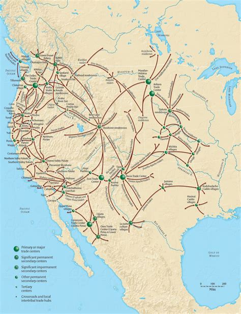 Indian Trade Route Map National Museum Of The American Indian