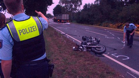 Motorradfahrer stirbt bei Überholmanöver in Niederkrüchten