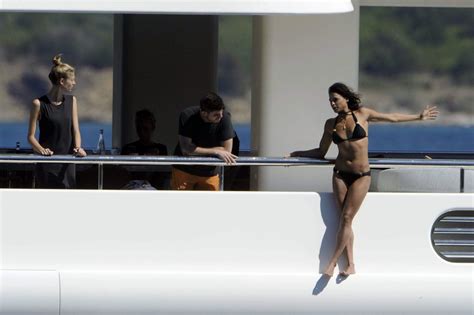MICHELLE RODRIGUEZ In Bikini At A Yacht In Sardinia HawtCelebs