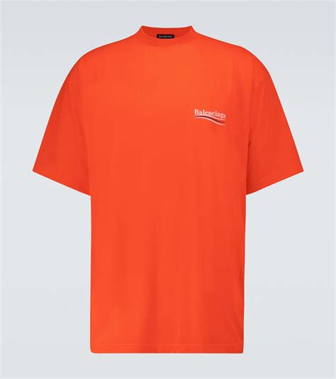 T Shirt Balenciaga Orange Atelier Yuwa Ciao Jp