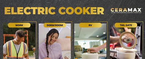 Amazon Ceramax Hot Pot Electric Cooker With Lid And Steamer L Large Cooker Nonstick