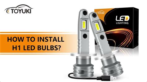 How to install H1 led bulb? Here is the Tutorial! - YouTube