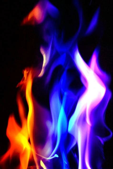 Colorful fire | Fire photography, Fire art, Fire image