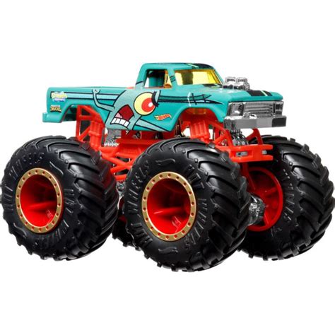 Hot Wheels Monster Trucks Spongebob Squarepants Plankton Retrofestive Ca