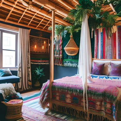 3 Bohemian Paradise A Bedroom With A Dreamy Boho Inspired Canopy