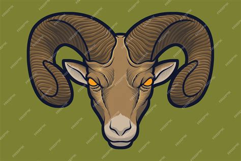 Premium Vector Bighorn Sheep