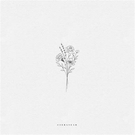 April birth flower tattoo – Artofit