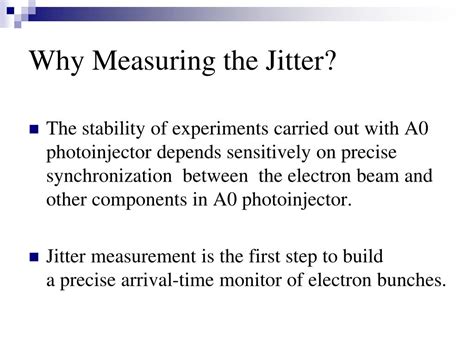 PPT - Beam Jitter Measurement & Emittance Calculation PowerPoint Presentation - ID:336394