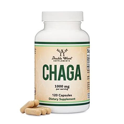 Chaga Mushrooms Capsules Count Mg Chaga Mushrooms Powder Per