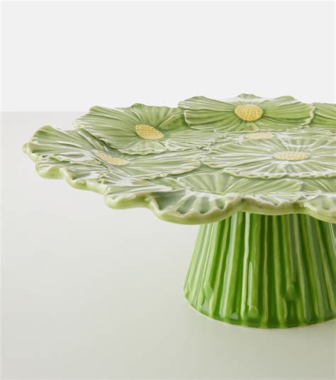 Maria Flor Large Cake Stand In Multicoloured Bordallo Pinheiro