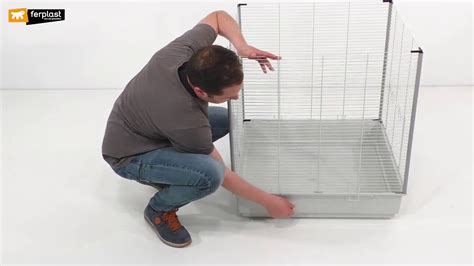 Клетка для хорьков Ferplast Furet Tower двухэтажная - YouTube