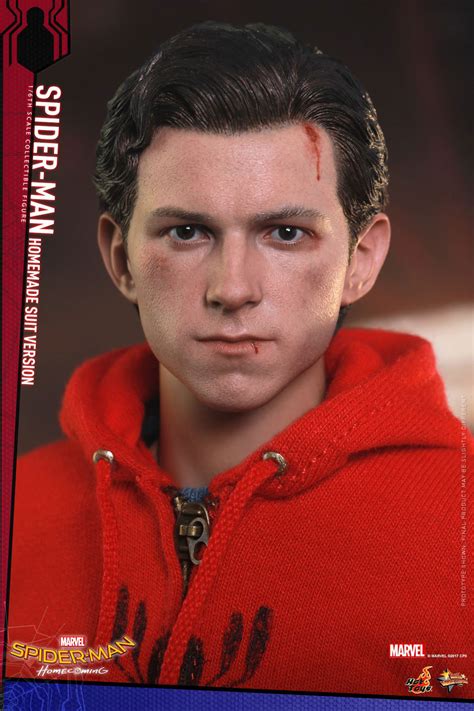 Hot Toys Spider Man Homecoming Peter Parker Head Sculpt ActionFiguresDaily