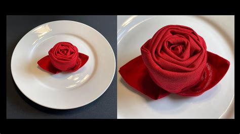 How To Make A Rose With A Napkin Storables