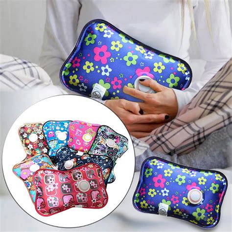Rechargeable Electric Hot Water Bottle Hand Warmer Heater Bag For