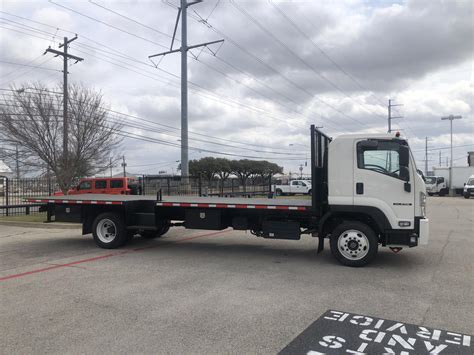 Used 2020 Isuzu Ftr Flatbed Truck For Sale 1281191