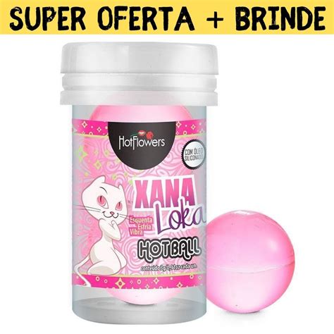 Bolinhas Explosivas Hot Ball Xana Loka Lubrifica Esfria Aquece E Excita Aproveite SEX SHOP