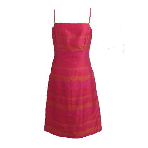 Sold Size 4 Ann Taylor Silk Striped Dress Striped Dress Ladies Mini