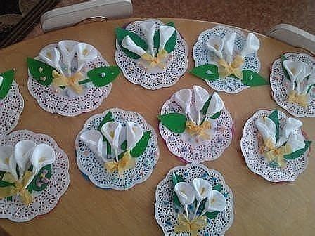 Кружевные бумажные салфетки