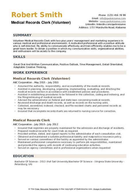 10+ Volunteer Resume Samples & Templates for 2025