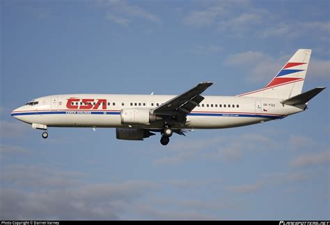 Ok Fgs Czech Airlines Csa Boeing S Photo By Darren Varney Id