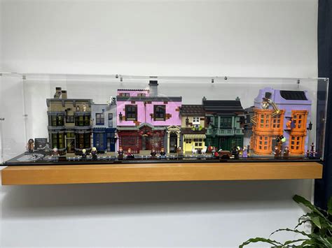 Display Case For Lego Harry Potter Diagon Alley 75978 — Wicked Brick