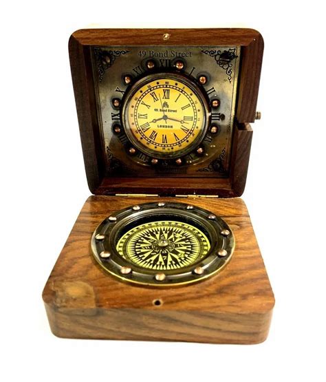 Clock Compass At Best Price In Roorkee By Authentic Brass Instruments
