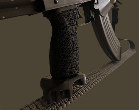 3d Print Hand Grip Ak Type • Made With Creality Ender 3 V2・cults