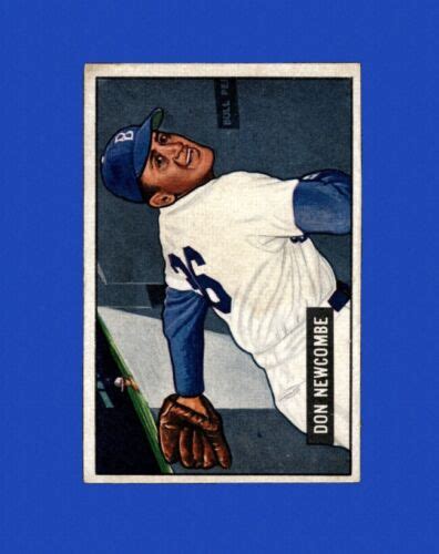 Bowman Set Break Don Newcombe Vg Vgex Gmcards Ebay