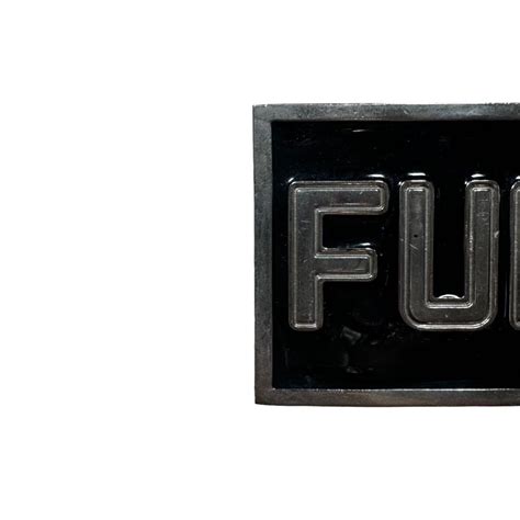 Yahoo オークション s japanese label Y K silver FUCK belt buckl