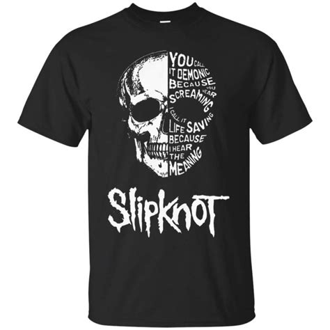 Slipknot Skull You Call It Demonic Because You Hear Screamin Inspire