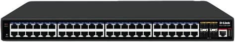 D LINK DGS F1500 52MP 48 Port Gigabit PoE Managed Switch Time Based