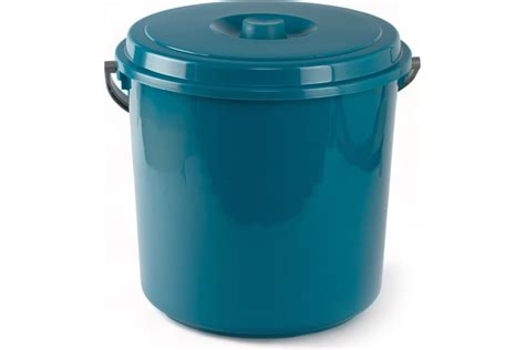 Ведро с крышкой CURVER 16л голубое 03208-X55-65 - выгодная цена, отзывы ...