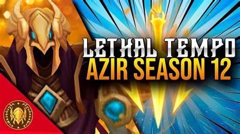 AZIR COMPÁS LETAL PRE SEASON 12 Me ENCANTA el NUEVO AZIR YouTube