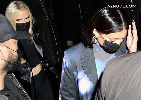 Kylie Jenner Sexy Flaunts Her Curves In A Hot Bodysuit In La Aznude