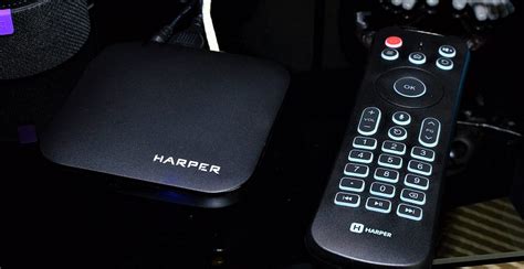 Обзор ТВ-бокса Harper ABX-332 New и аэропульта Harper KBWL-050