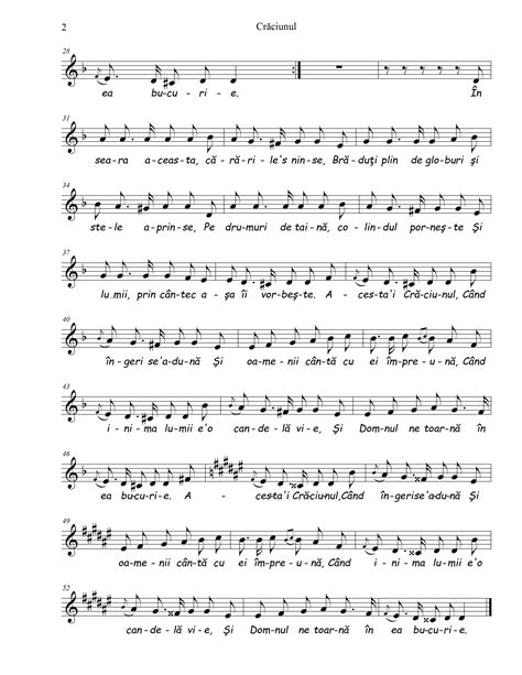 Pin by Mircea Bucescu on Colinde şi Cântece de iarnă Sheet music Music