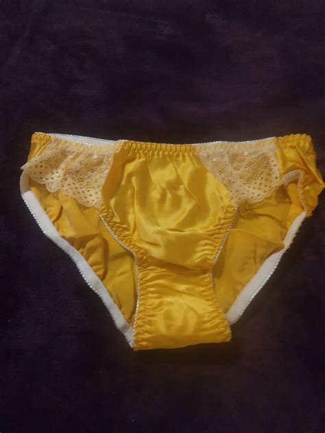 Vintage Silk Bikini Panty With Double Silk Gusset Etsy