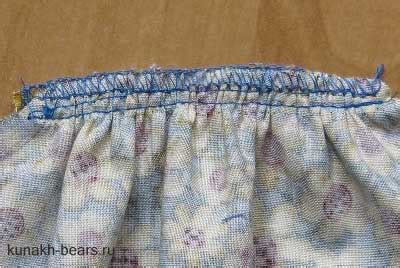 Авторские игрушки Кунах Ирины - Двустороннее платье для мишки.