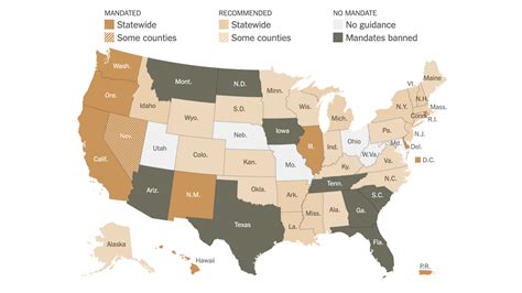 See Mask Mandates And Guidance State By State The New York Times