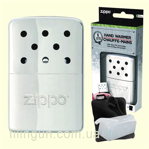 Грелка для рук Zippo 40360 High Polish Chrome – купить в интернет ...