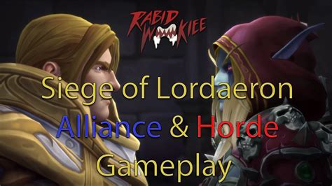 Siege Of Lordaeron Alliance And Horde Full Playthrough Youtube