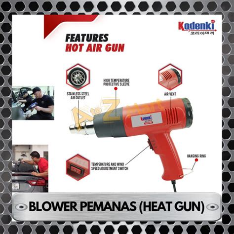 Jual Mesin Alat Blower Pemanas Panas Listrik Heat Gun Heatgun Hot Air Gun Hotgun Hot Gun Air