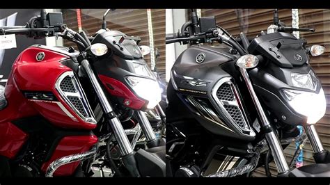 Yamaha Fzs V3 Bs6 Engine Two New Colours🔥 Metallic Red And Dark Knight Youtube