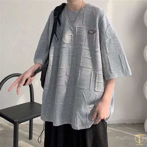 Các kiểu áo thun form rộng nam mới đẹp hot trend hè