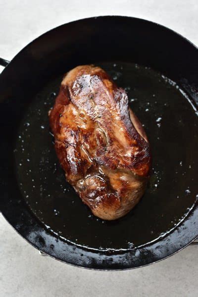 Slow-roasted duck breast with plum sauce - tender and juicy - Maine Cook