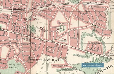 Map of Bexleyheath, London