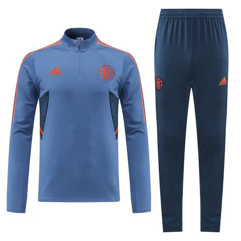 Manchester United Zip Tracksuit Gray Gogoalshop